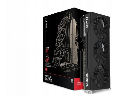 XFX Swift AMD Radeon RX 9070 OC Triple 90mm Fan 16GB GDDR6 256-bit HDMI 3x DP