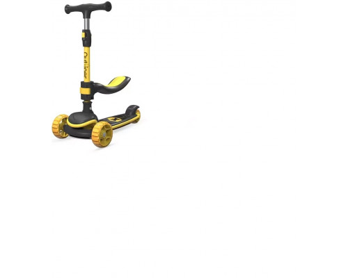 CHILDREN SCOOTER YELLOW OUTLINER 091M