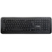 Targus - Tastatur-und-Maus-Set - Kombination - full size - kabellos - 2.4 GHz - QWERTY - Nordisch - Schwarz