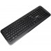 Targus - Tastatur-und-Maus-Set - Kombination - full size - kabellos - 2.4 GHz - QWERTY - Nordisch - Schwarz