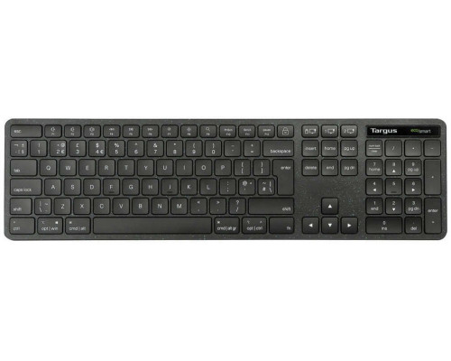 Targus EcoSmart* klawiatura full size antimicrobial bezprzewodowa Bluetooth 5.0 2.4 GHz AZERTY francuski czarny