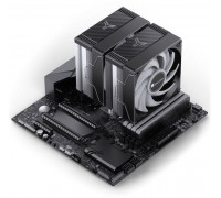 Jonsbo CR-3000E CPU-Kühler, Dual-Tower, RGB - 120mm, schwarz