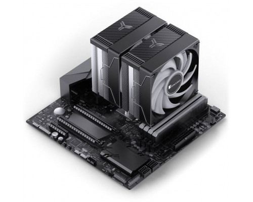 Jonsbo CR-3000E CPU-Kühler, Dual-Tower, RGB - 120mm, schwarz