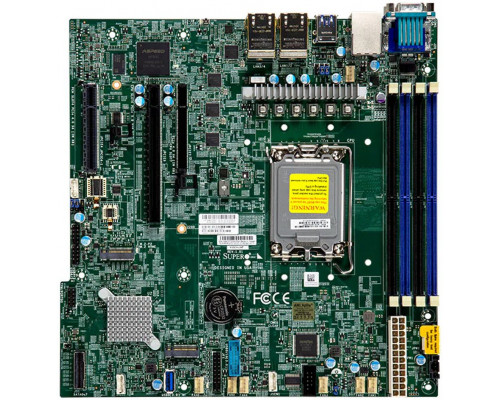 Supermicro Mainboard X13SCH-LN4F micro-ATX Sockel 1700 DDR5-only Single