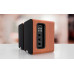 Aiwa ASP-A200 active speaker pair, brown