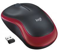 Bevielė pelė Logitech M185. Raudona