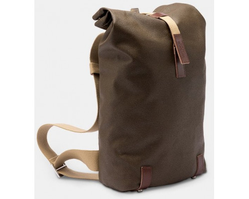 Plecak BROOKS PICKWICK COTTON CANVAS, Moss, Pojemność 12L, Wodoodporna bawełna (NEW 2025)