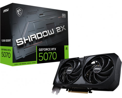 MSI GeForce RTX 5070 Shadow 2X OC 12GB GDDR7 DLSS4
