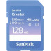 SD  SanDisk Creator SDXC 128 GB Class 10 UHS-II/U3 V60 (SDSDXEP-128G-GNCIS)