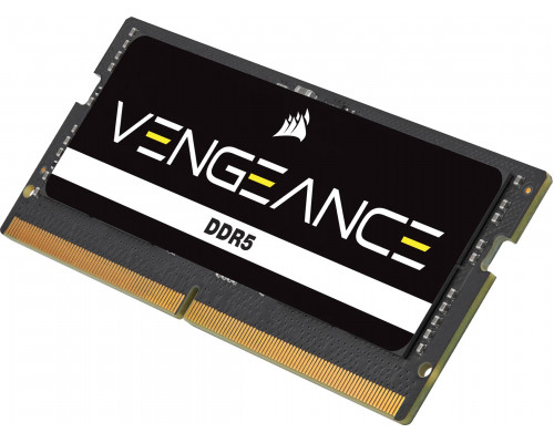 Corsair Vengeance CMSX16GX5M1A5200C44, 16 GB, 1 x 16 GB, DDR5, 5200 MHz, 262-pin SO-DIMM