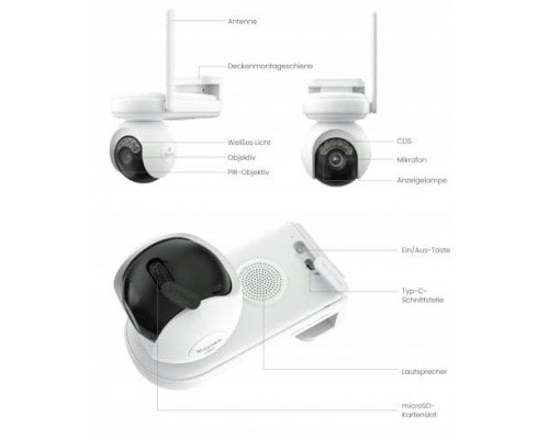 Reolink Altas PT Ultra 4K | 8MP | PTZ | Battery | WiFi 6
