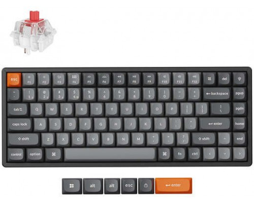 Keychron K2 MAX Wireless Tri-Mode Hot Swap QMK/VIA Keychron Super Red