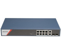Hikvision DS-3E1512HP-SI-8P2T2F Managed Switch PoE - Switch - 1 Gbps (DS-3E1512HP-SI-8P2T2F)