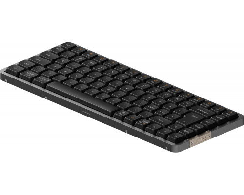 Lofree Flow84 Mechanical Low Profile Keyboard, Tactile Kailh Phantom Switches, Black