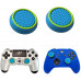 Gripy Nakładki for pada PS3 PS4 PS5 Xbox Gumki Analog Blue, Green 2x