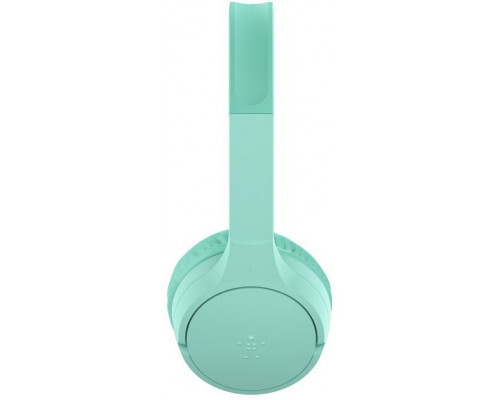 Belkin SoundForm Mini Przewodowy i Opaska na głowę Bluetooth Miętowy