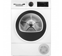 Bosch Dryer Machine with Heat Pump | WQG2450ISN | Energy efficiency class A++ | Front loading | 9 kg | LCD | Depth 61.3 cm | White