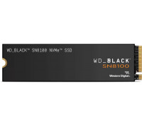 SSD WESTERN DIGITAL Juodas SN8100 2TB M.2 PCIe Gen5 NVMe 3D TLC Rašymo greitis 14000 MBytes/sec Skaitymo greitis 14900 MBytes/sec WDS200T1X0M