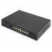 Digitus 16-port  gigabitowy, 19 cali, niezarządzalny