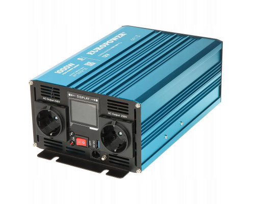 PRZETWORNICA NAPIĘCIA INV/12/1000/PS/S/B Bluetooth EUROPOWER