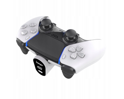 iPega P5042 Portable Rechargeable Baterija for PS5 Controller Baltas