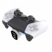 iPega P5042 Portable Rechargeable Baterija for PS5 Controller Baltas