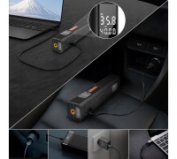 Extralink | Odkurzacz samochodowy | z kompresorem 2w1 12V USB