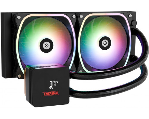 Enermax Liquid CPU Cooler Aquafusion II 240mm ARGB Black