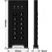 iStorage diskAshur M2 PIN 240 GB USB Type-A / USB Type-C 3.2 Gen 1 (3.1 Gen 1) Black