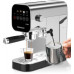 Rohnson espresso, 1360 W, 20 bar, slim design, dotykový ovládací panel, vysokotlaká tryska