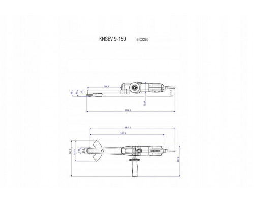 METABO.KNSE 9-150 Set