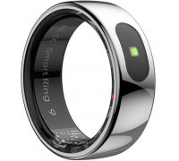 Smart RING PRO srebrny, pomiar stresu, t�tno, monitorowanie snu, roz. 13, Powerton