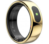 Smart RING PRO z�oty, pomiar stresu, t�tno, monitorowanie snu, roz. 7, Powerton