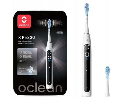Oclean Oclean X Pro 20  toothbrush, white