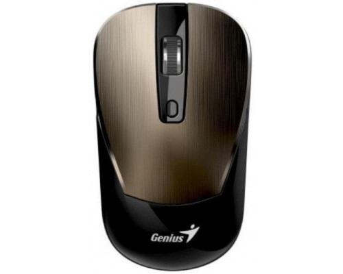 GENIUS myš NX-7125 Chocolate/ 1200 dpi/ bezdrátová/ Copilot/ čokoládově hnědá