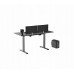 ULTRADESK Gaming galds dla gracza LEVEL V2, 140x68cm, 72-117cm, elektycznie regulowany, bez podk�adki