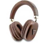 Guess 4G Triangle Logo - Wireless nauszne Bluetooth V5.3 (brązowy)