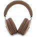 Guess 4G Triangle Logo - Wireless nauszne Bluetooth V5.3 (brązowy)