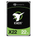SEAGATE Exos X22 20TB HDD SAS 12Gb/s 7200rpm 512MB cache 3.5inch 24x7 SED 512e/4KN