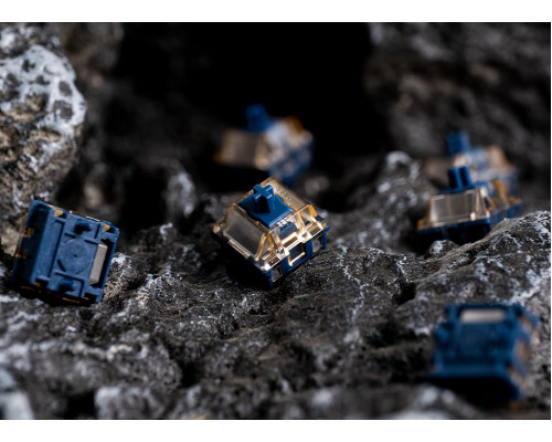 AKKO Astrolink Magnetic Switch, mechanisch, 5-Pin, linear, MX-Stem, 36g - 45 Stück, lubed