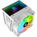 Sharkoon A60 RGB Procesor Chłodnica powietrza 12 cm Biały 1 szt.