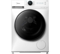 Midea Washing Machine | MF200W80WB/W-HR | Energy efficiency class A | Front loading | Washing capacity 8 kg | 1400 RPM | Depth 48 cm | Width 60 cm | Display | LCD | Steam function | White