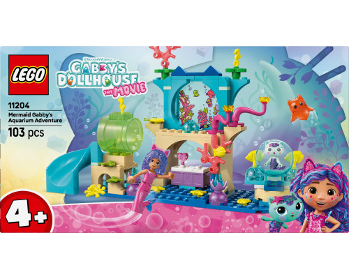 LEGO Koci Domek Gabi Podwodna przygoda syrenki Gabi (11204)