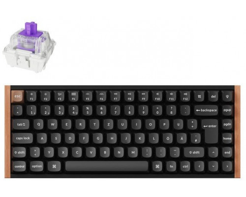 Keychron Keychron K2 HE Knob 75% Alu RGB Gateron Magnetic bk H