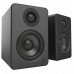 KANTO AUDIO 3" DRIVER - POWERED SPEAKERS WITH USB DAC AND 3.5MM AUX - MATTE BLACK (INCL. TYPE C & G POWER CORDS)