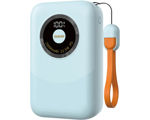 Dudao K21 Mini 10000mAh 22.5W USB-A / USB-C - Blue