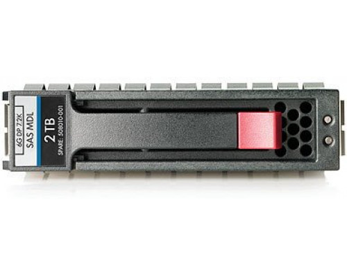 HPE 2TB 6G SAS 7.2K rpm LFF (3.5-inch) Dual Port Midline 1yr Warranty Hard Drive dysk twardy 7200 RPM 3.5"