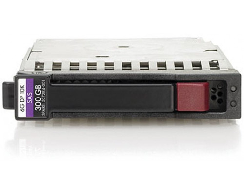 HPE 300GB 6G SAS 10K rpm SFF (2.5-inch) Dual Port Enterprise 3yr Warranty Hard Drive dysk twardy 10000 RPM 2.5"