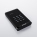 iStorage diskAshur3 HDD zewnętrzny dysk twarde 1 TB USB Type-C 3.2 Gen 1 (3.1 Gen 1) Black