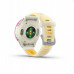 Garmin Forerunner® 570 - 42mm, Raspberry Aluminium with Translucent Bone/Mango Band